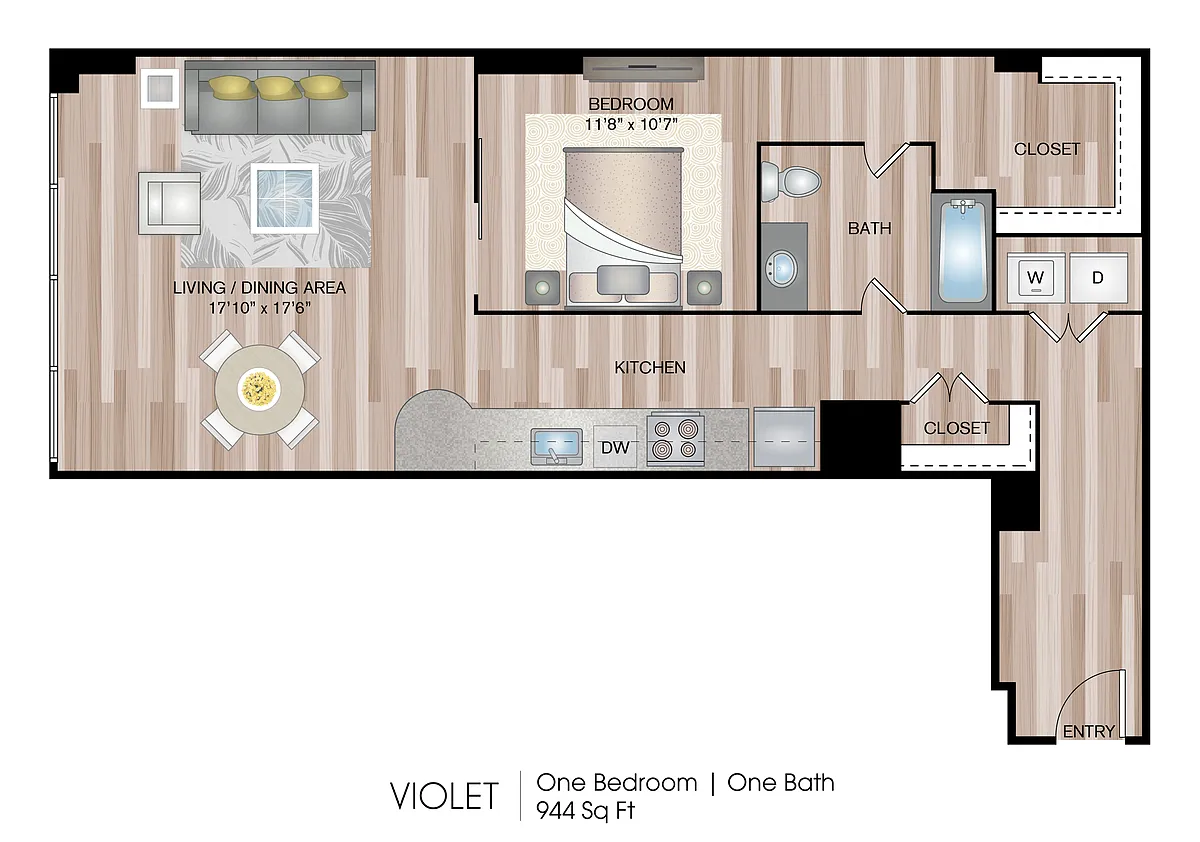 Floor plan Violet