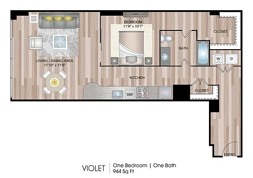 Floor plan Violet