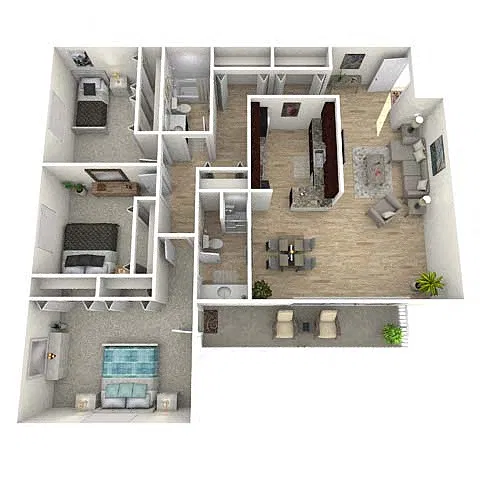 Floor plan Clarendon