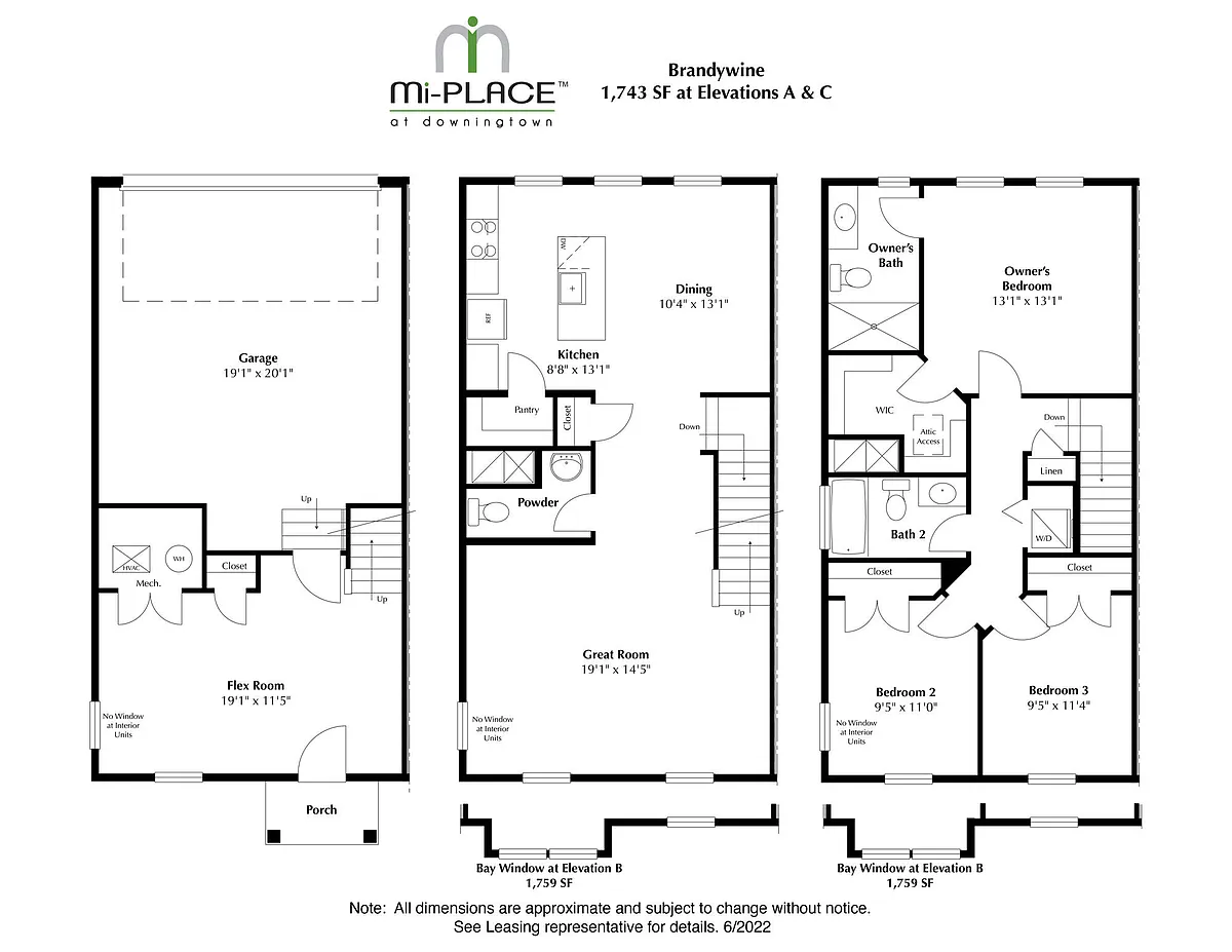 Floor plan Brandywine