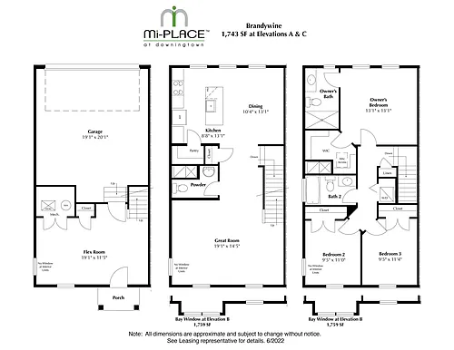 Floor plan Brandywine