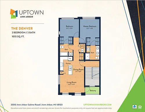 Floor plan The Denver