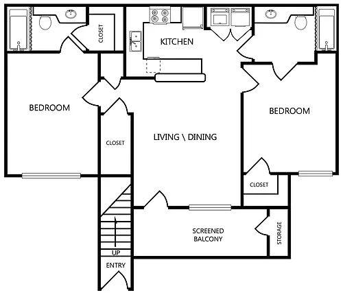 Floor plan B1