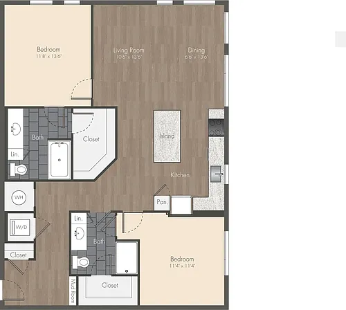 Floor plan B13