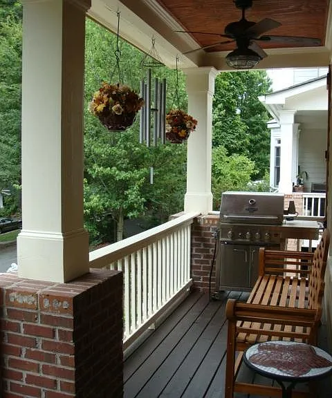 Natural gas line ran to grill, never run out of propane!