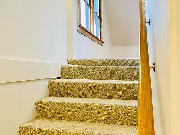Private stairs to unit