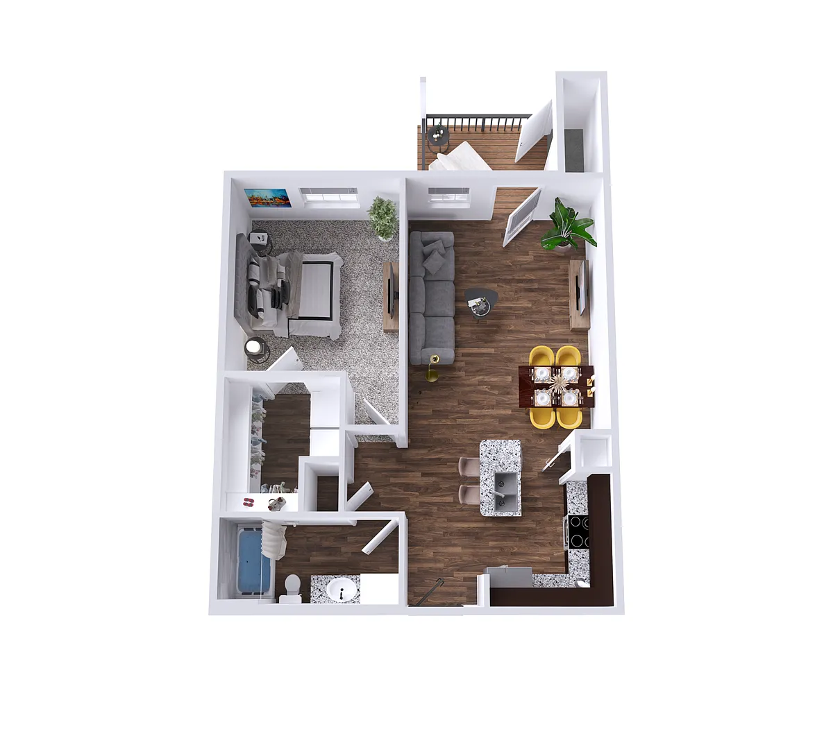 Floor plan A1 Agave