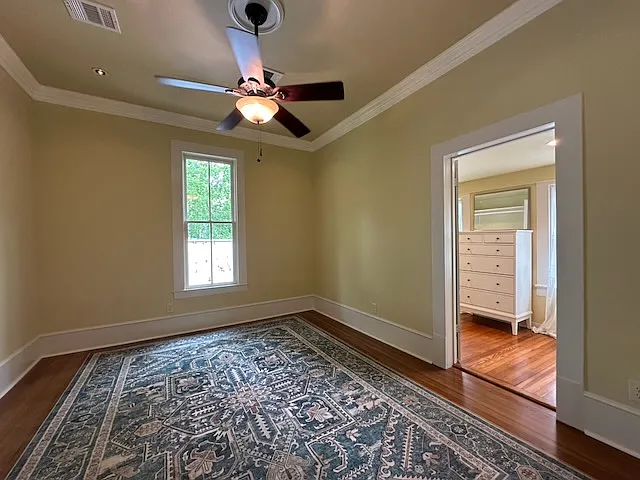 A king size bed will fit comfortably in this room. Walk into a generous Master Closet graced by much natural light.