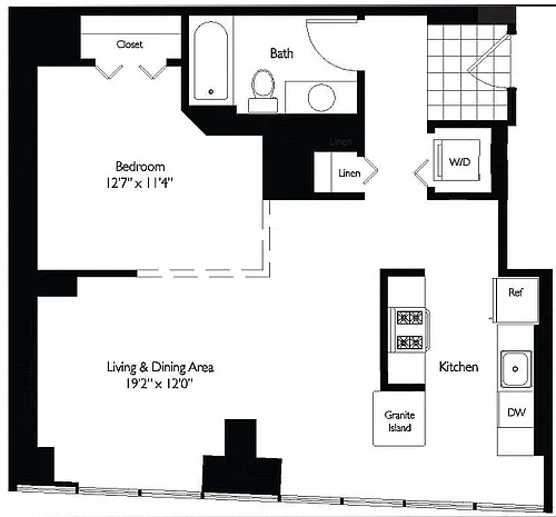 Floor plan CONVERTIBLE 02 - TIDES