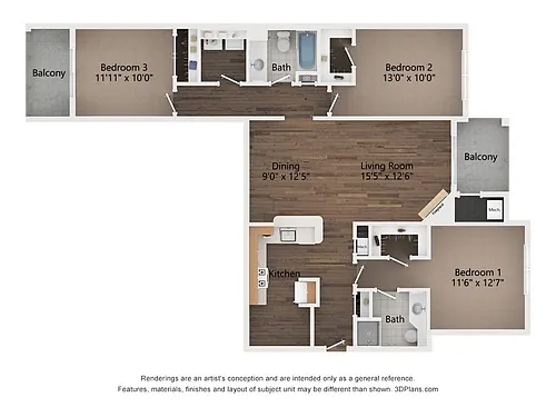 Floor plan C1