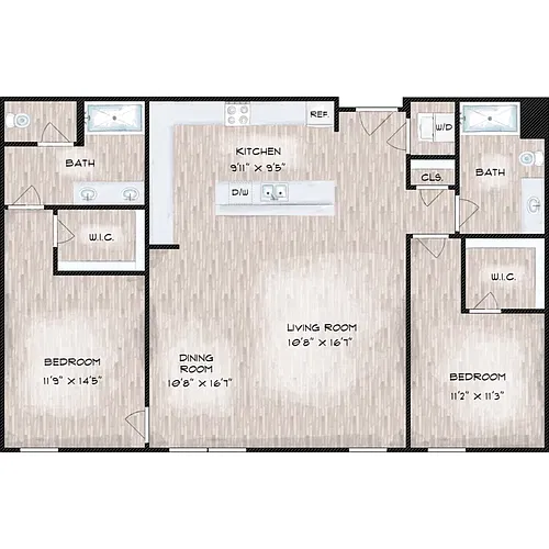 Floor plan M2