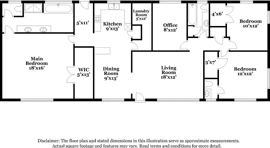 4 bed, 2.5 bath, 1850 sqft, $2,490 — Photo 2