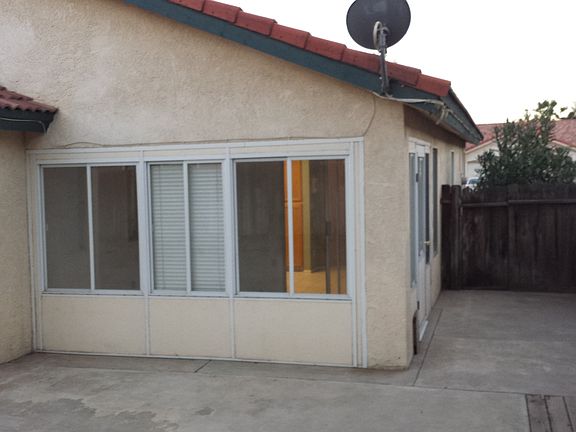 Enclosed patio
