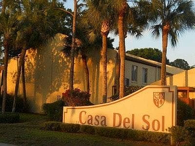 Main entrance of Casa Del Sol