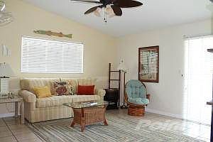 Bright and airy living area