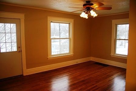 Living Room accesses front porch
