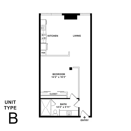 Floor plan B