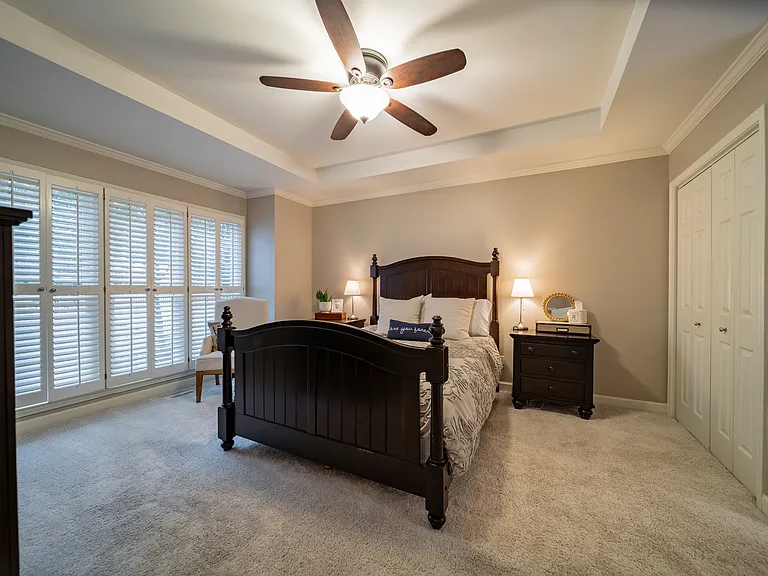 Semi-furnished including this bedroom suite