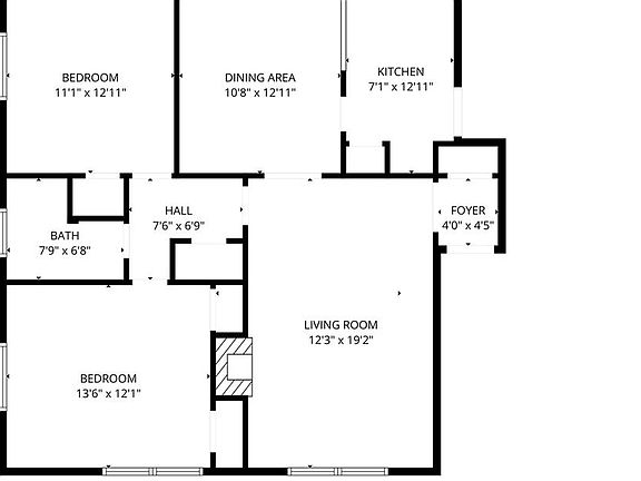 5th image of 925 S Hanley Rd APT F