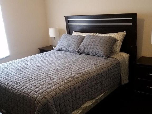 Staged unit Large Bedroom