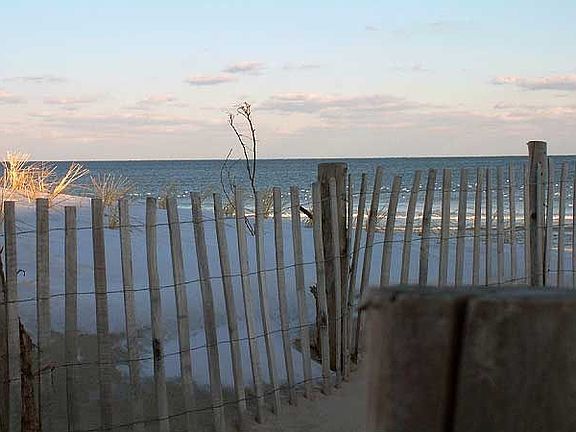 Just a few houses away.