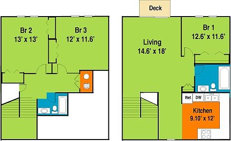 2nd image of 216 S Kellogg Ave Unit 3
