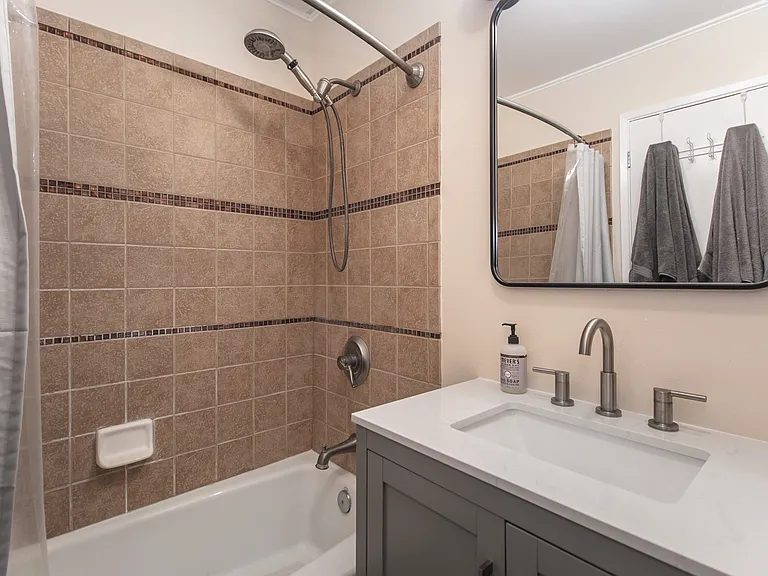 Guest Bathroom in Hallway