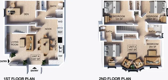 5 Bedroom | 3 Bathroom Apartment Floor Plan 5 Bedroom | 3 Bathroom Apartment Floor Plan