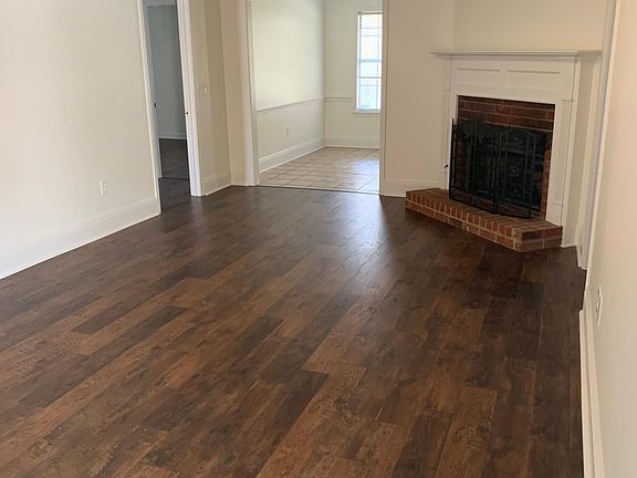 Living room with gas fireplace