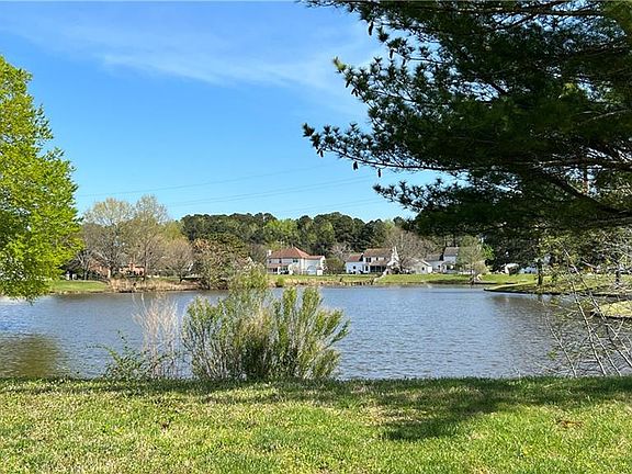 Peaceful lake view from front of the house
