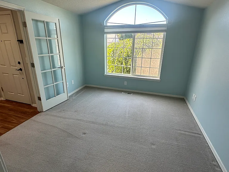 Front Living Room with double doors