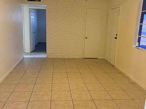 Front living room with front door closet.