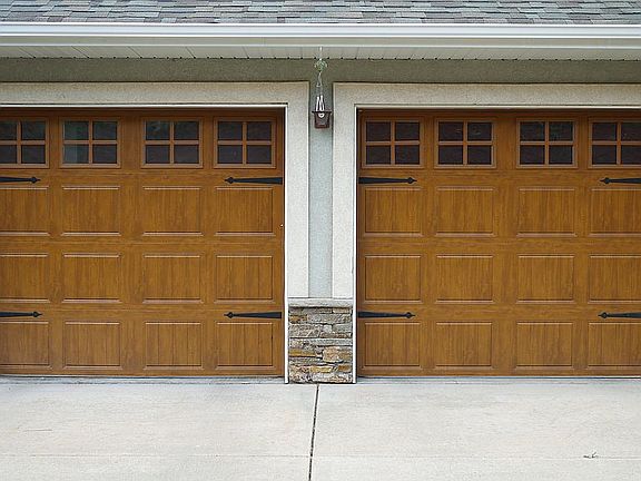 Double Garage and Driveway