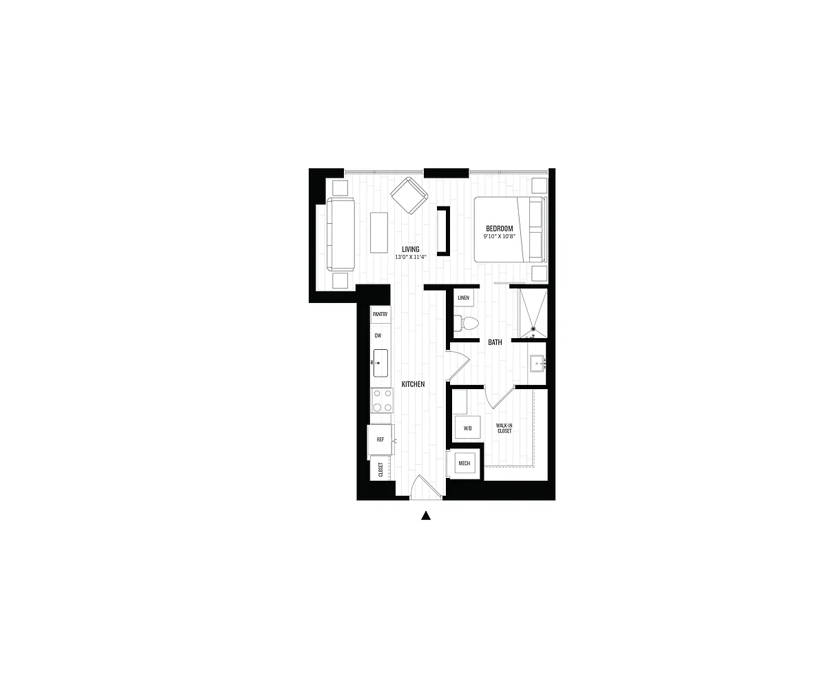 Floor plan Studio-S2