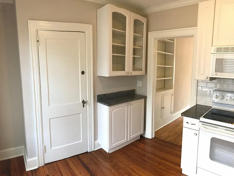 Kitchen Storage (appliances have since been replaced with stainless steel)