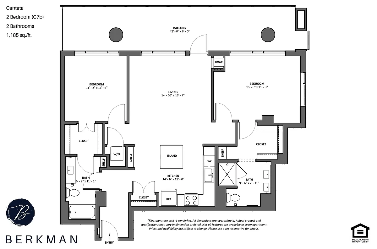Floor plan Cantata