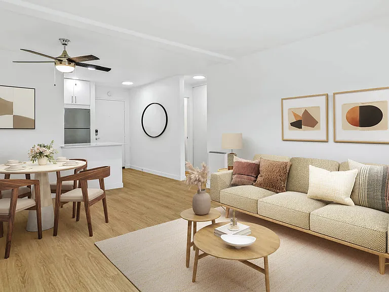 Living Room with Hard Surface Flooring