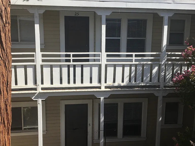 Exterior of Apartment 25.