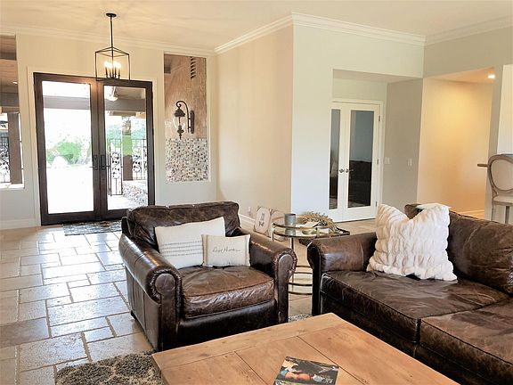 Entry way and front door