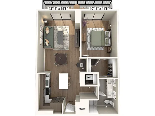 Floor plan A10-Scheme3