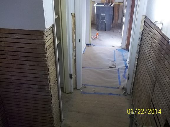 BATHROOM DURING REMODEL 