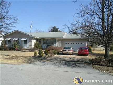 View from front of house