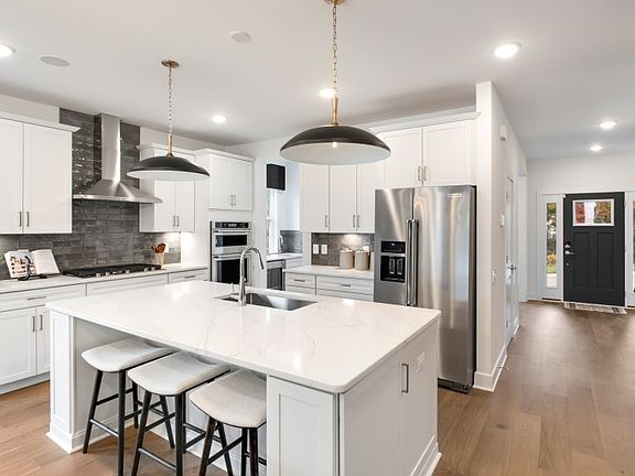 Gourmet Kitchen with Stainless Steel Appliances