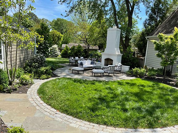 Backyard view.