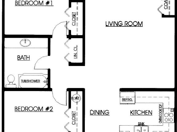 4th image of 801 N Tweedt St APT A109