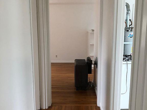 View from the front door looking down the hallway.