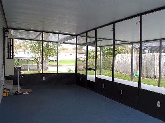 Screened porch