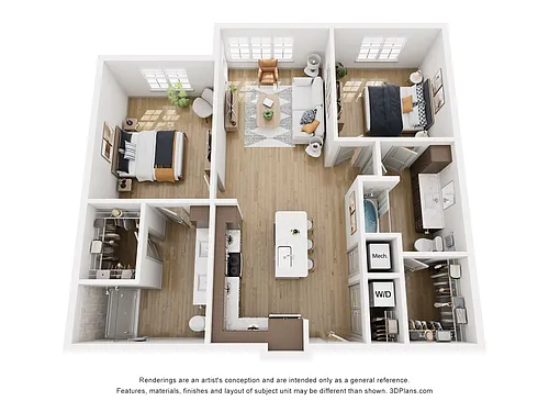 Floor plan B2A