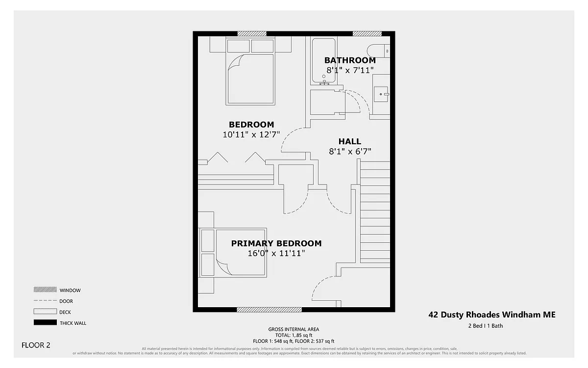 Floor plan 2 Bedroom