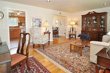 View of living room